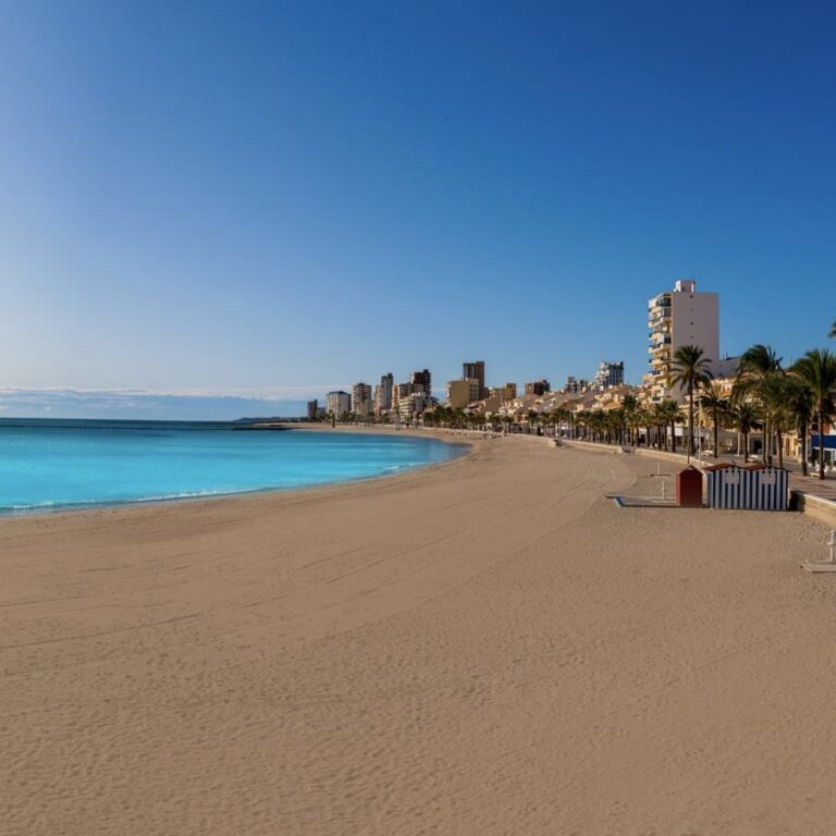 Strand Muchavista, 550 Meter vom Platz entfernt